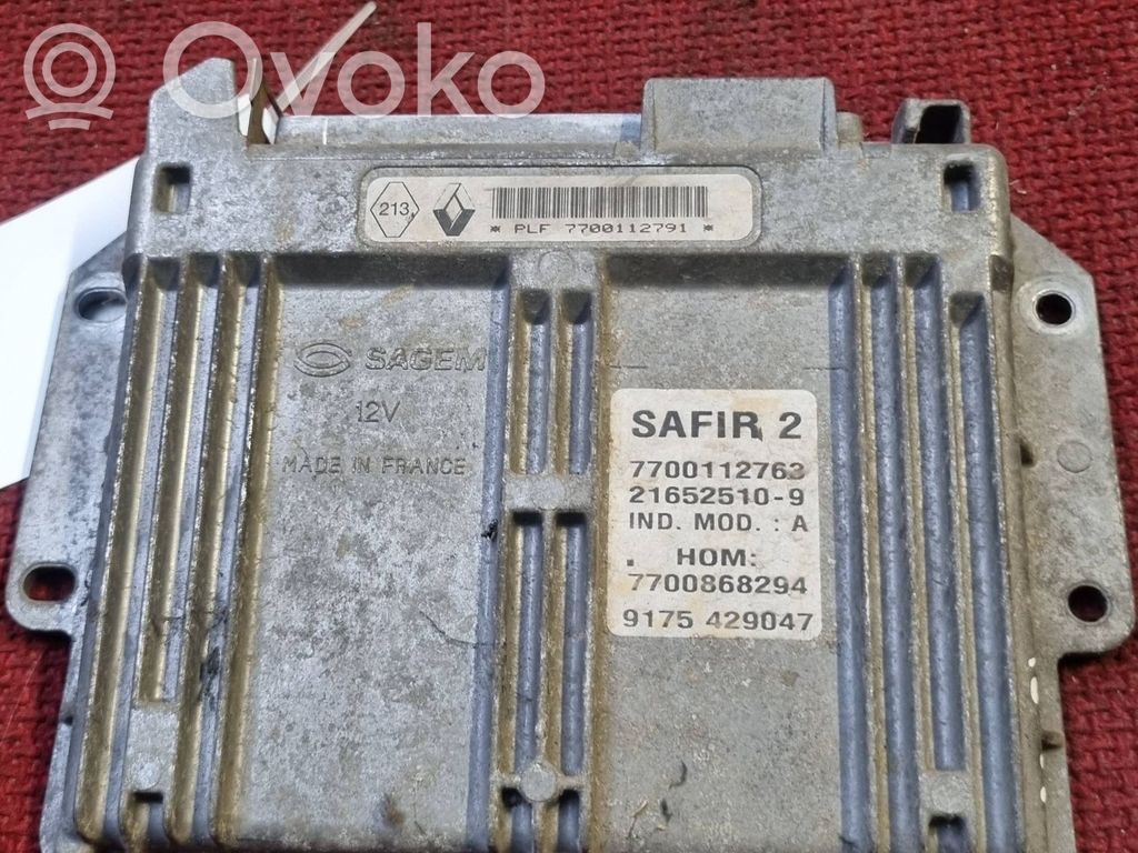 Renault Clio I Engine control unit/module 