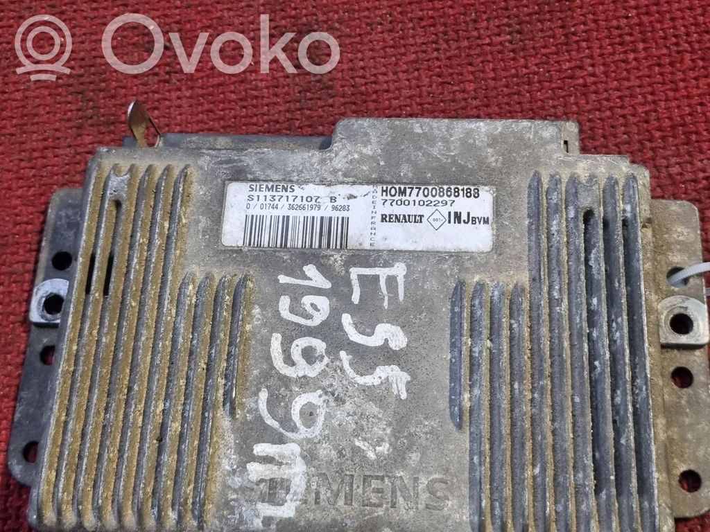 Engine control unit/module   7700868188,362661979