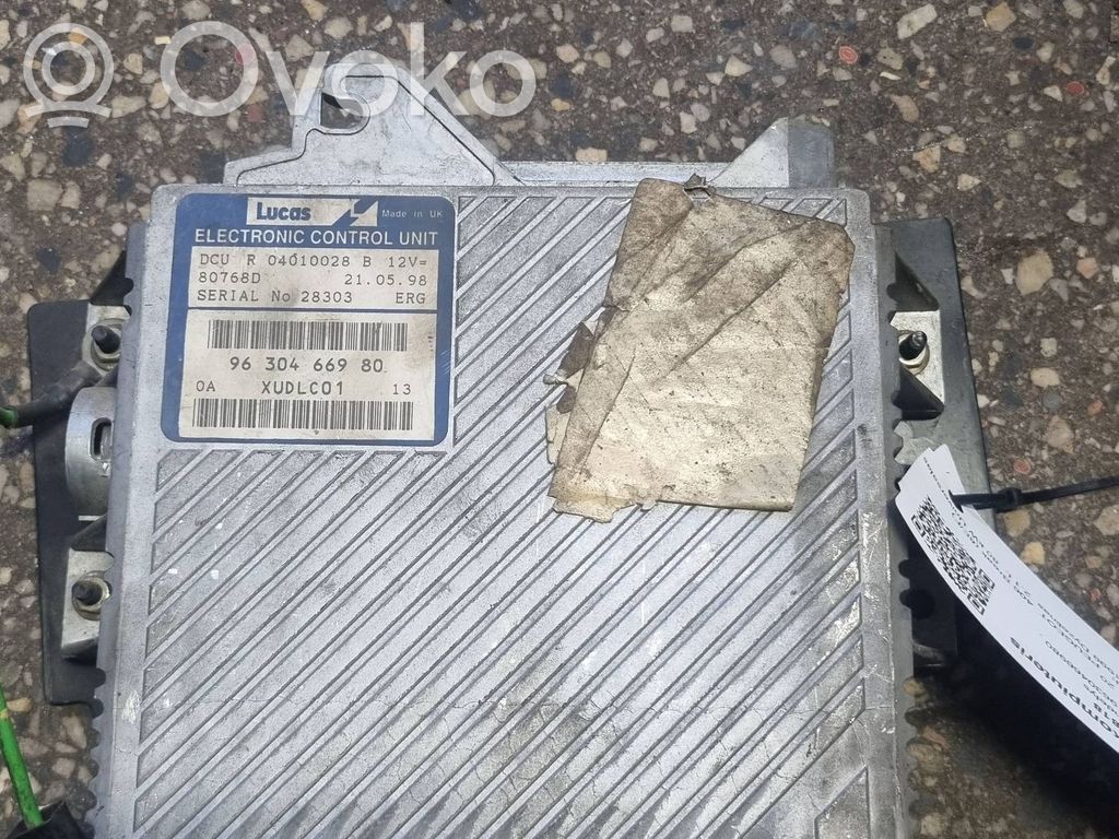 Engine control unit/module   9630466980