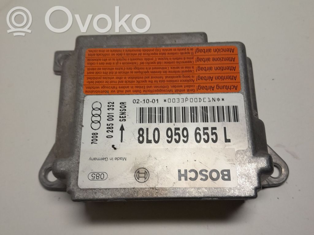 Audi A3 S3 8L Airbag control unit/module 