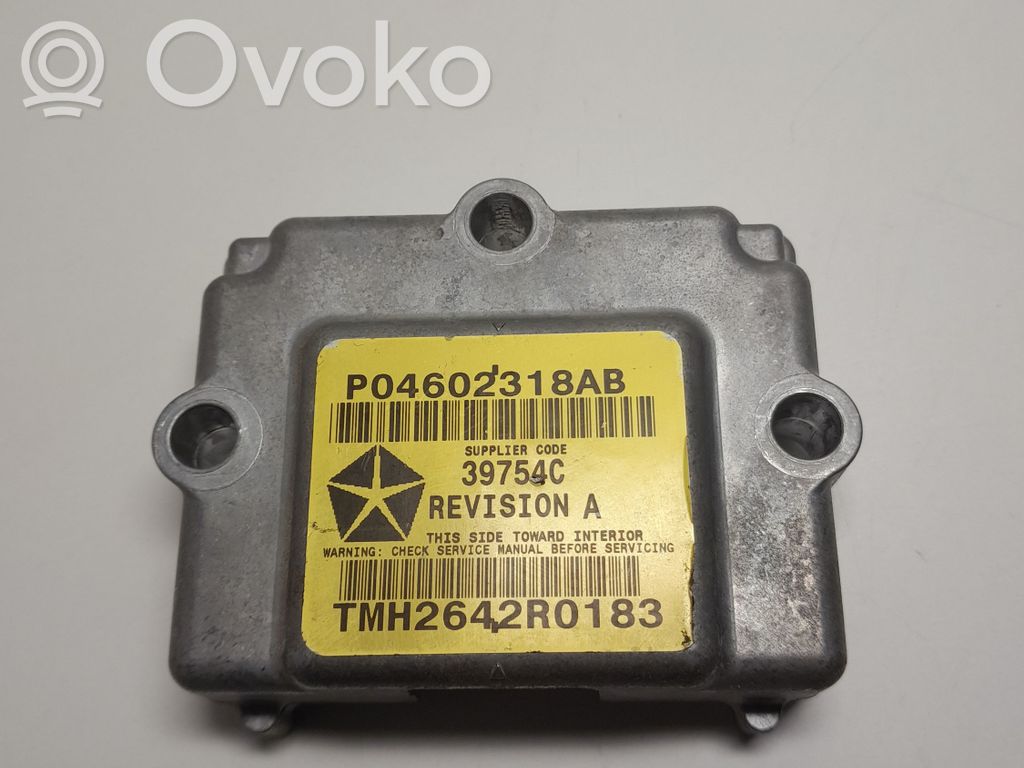 Chrysler 300M Airbag control unit/module 