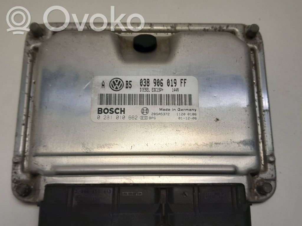 Volkswagen Golf IV Engine control unit/module 