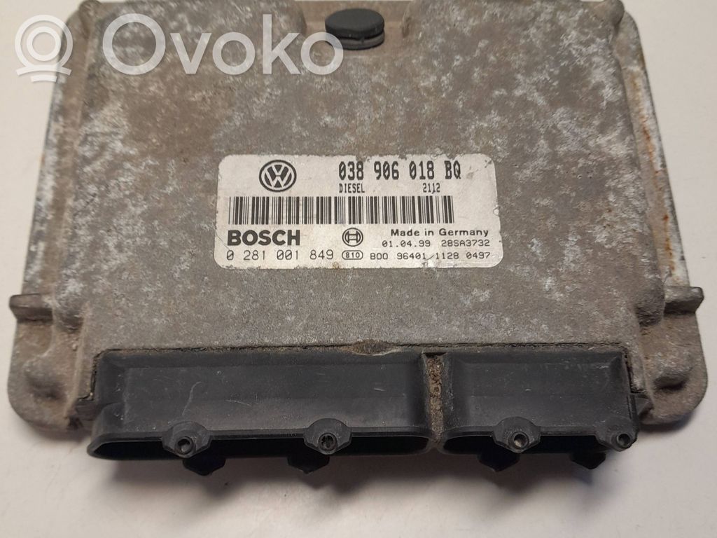 Skoda Octavia Mk1 (1U) Engine control unit/module 