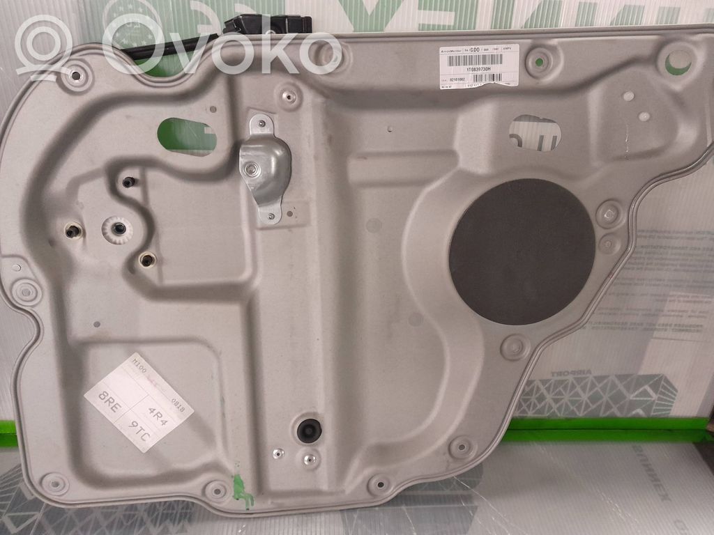 Volkswagen Touran I Fensterhebermechanismus ohne Motor Tür hinten 