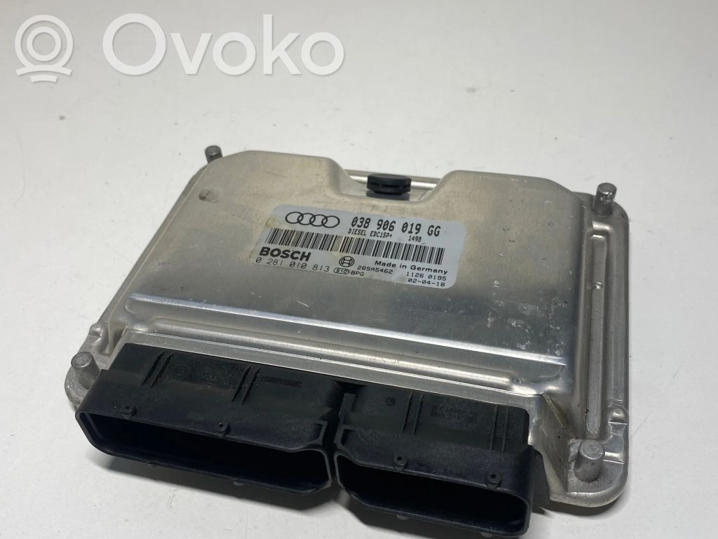 Engine control unit/module   038906019GG,0281010813,28SA5462