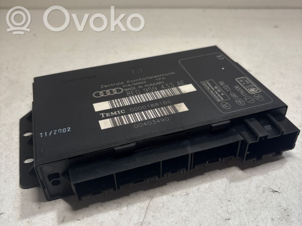 Audi A4 S4 B6 8E 8H Mukavuusmoduuli 