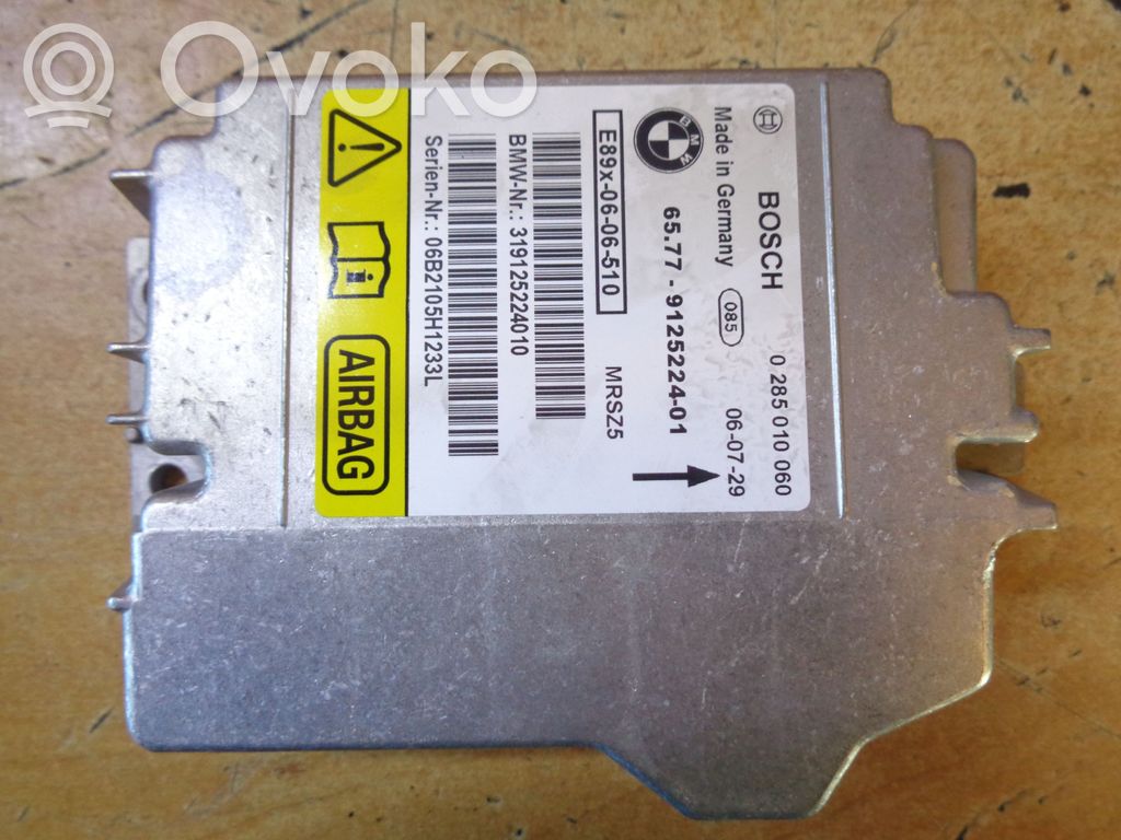 BMW 3 E90 E91 Module de contrôle airbag 