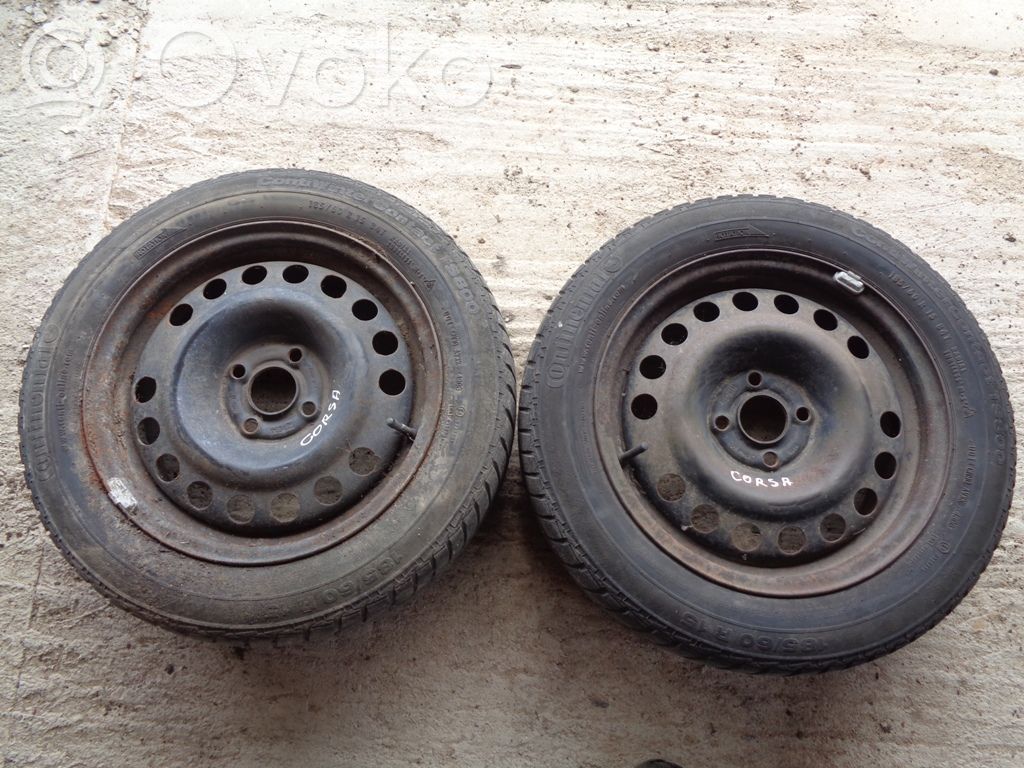 Opel Corsa D Felgi stalowe R15 