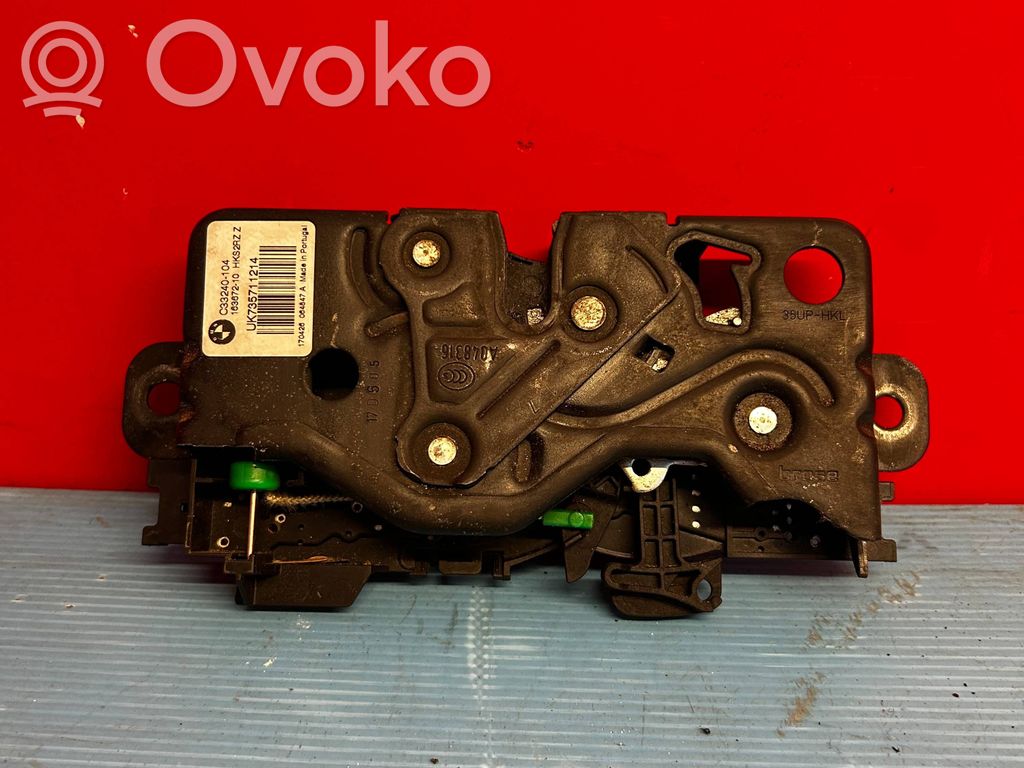 BMW 5 G30 G31 G38 Blocco/chiusura/serratura del portellone posteriore/bagagliaio 