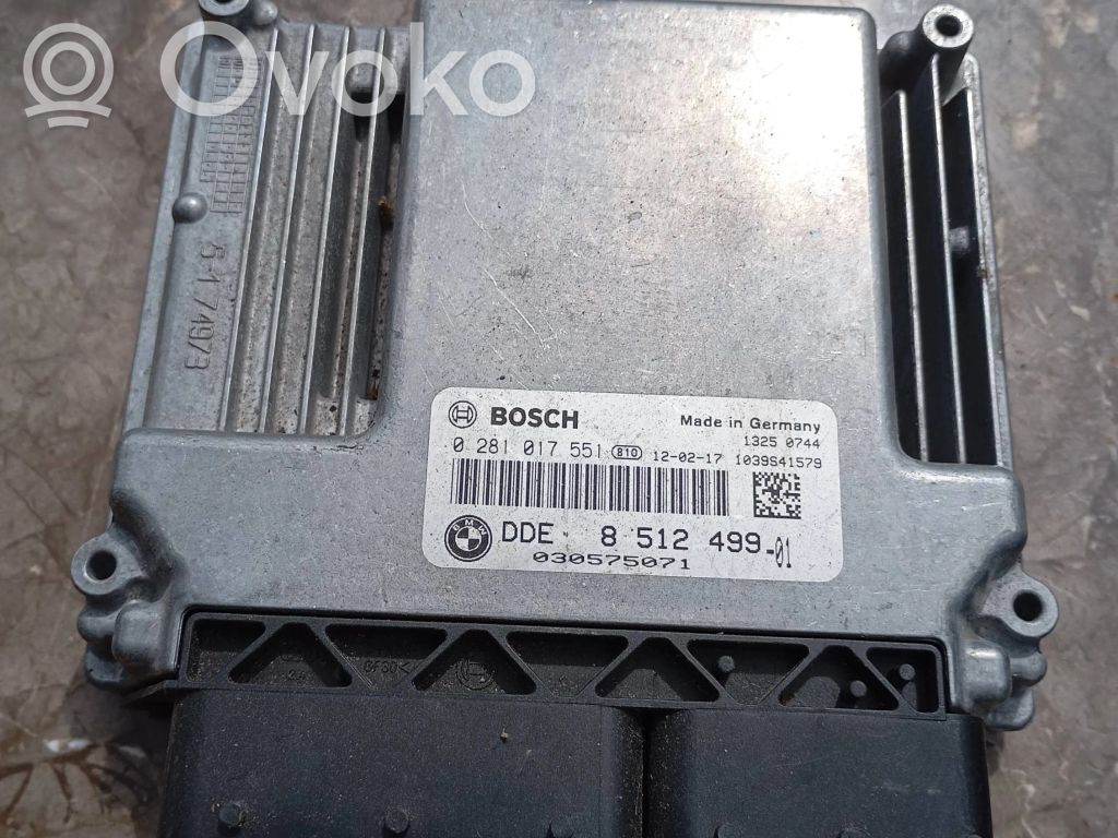 Engine control unit/module   8512499,1039S41579,030575071,0281017551