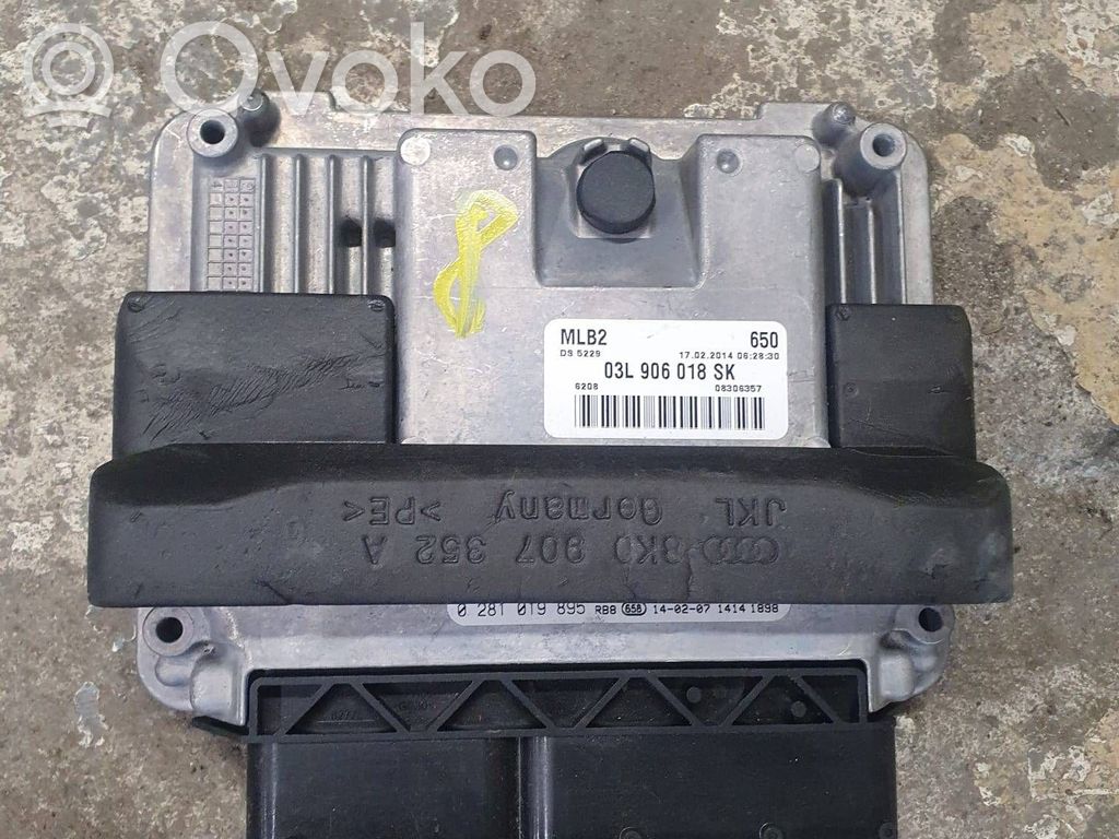 Mercedes-Benz C AMG W204 Engine control unit/module 