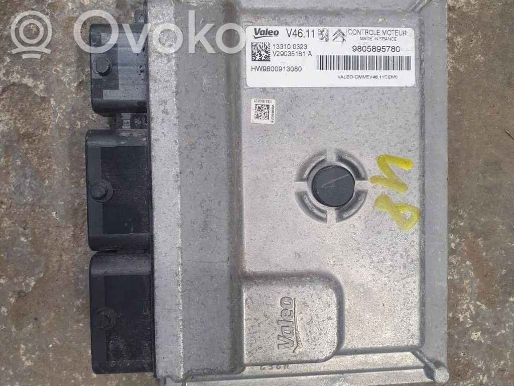Peugeot 3008 I Engine control unit/module 