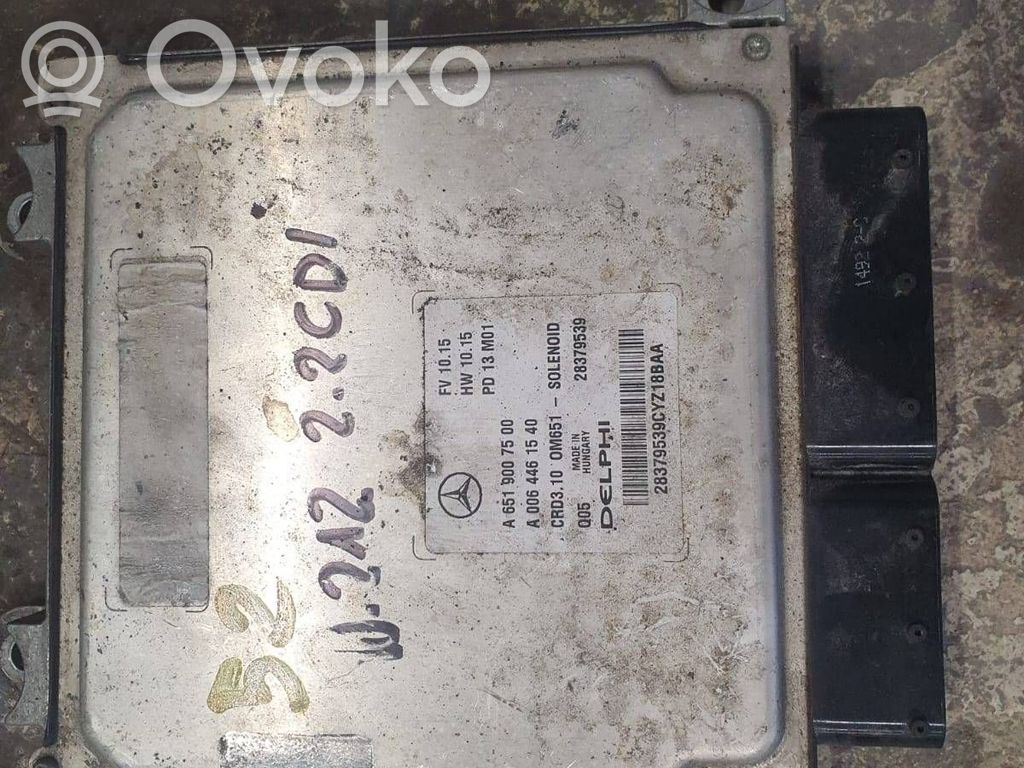 Engine control unit/module   A6519007500