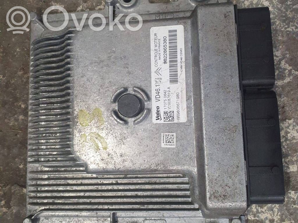 Engine control unit/module   170750644,9822865380