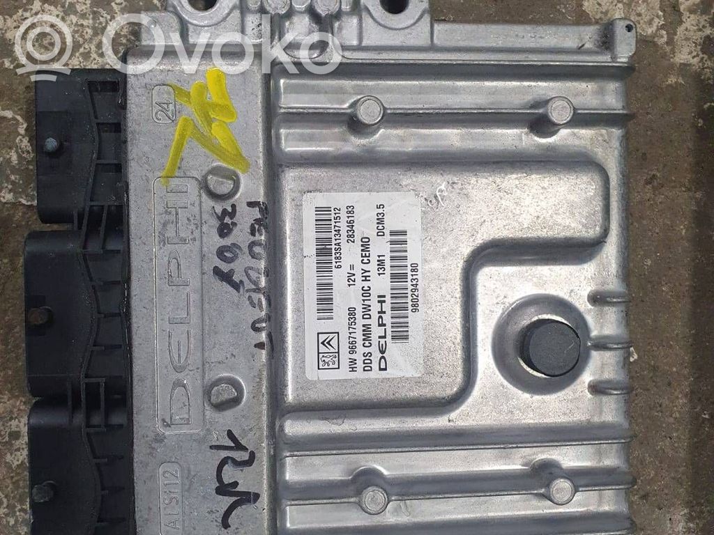 Peugeot 3008 III Engine control unit/module 