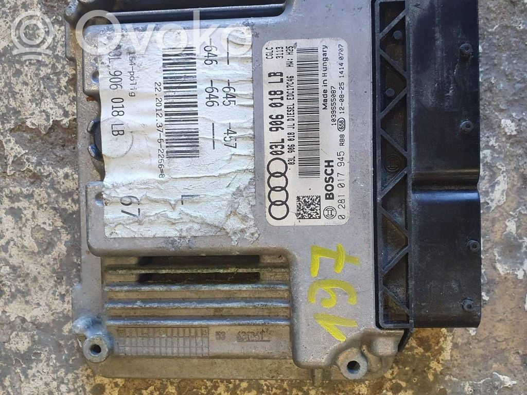 Audi A4 S4 B8 8K Unitate/modul de control motor 