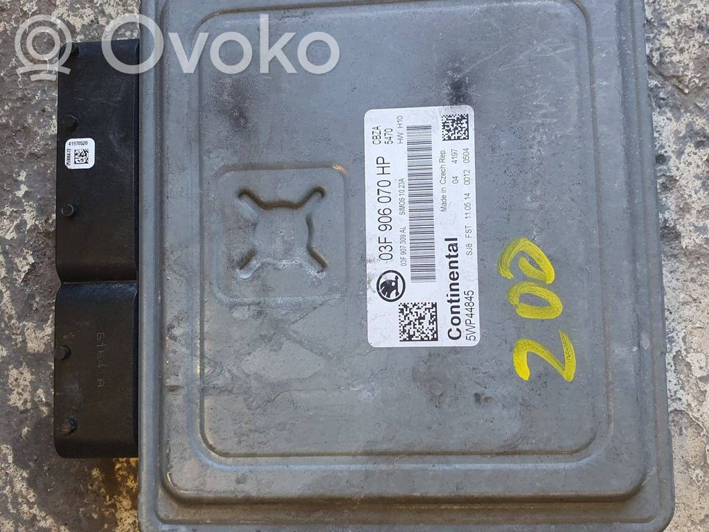 Galios (ECU) modulis   03F906079HB,5WPR44845,03L907309AL,03F906070N
