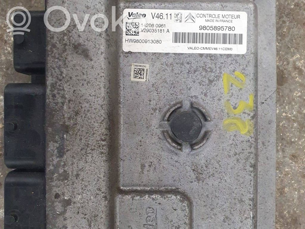 Peugeot 308 Engine control unit/module 