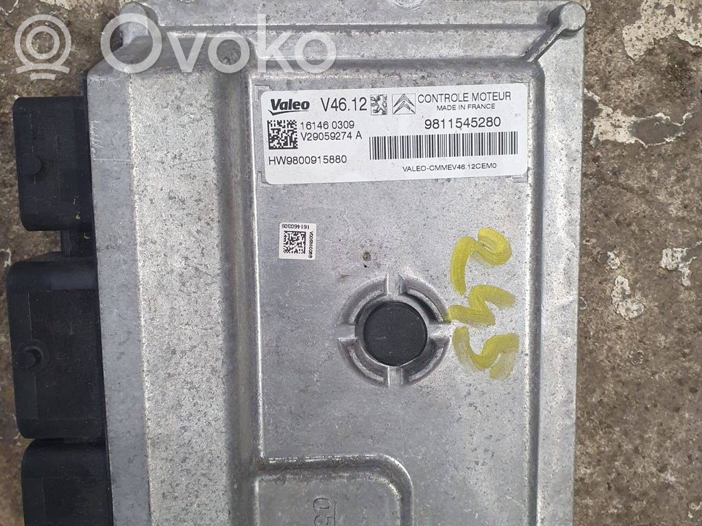 Peugeot 308 Engine control unit/module ECU 
