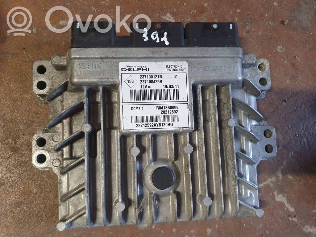 Renault Megane II Engine control unit/module 