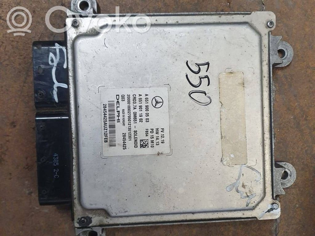 Engine control unit/module   A6519000503,A6519011902