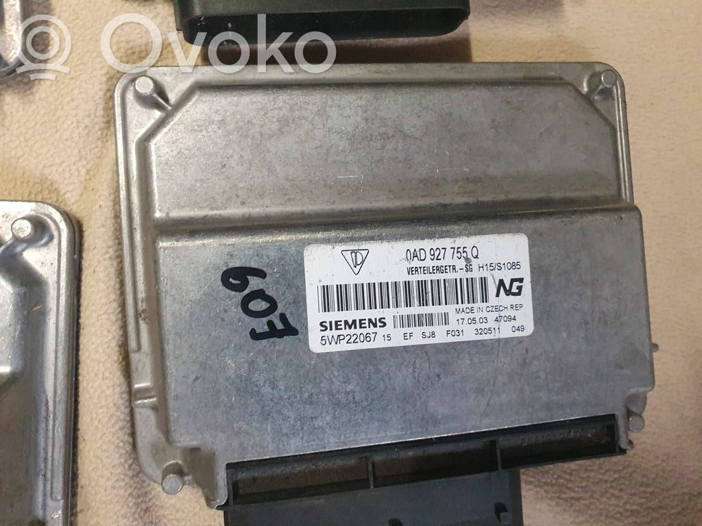 Volkswagen Touareg I Engine control unit/module 