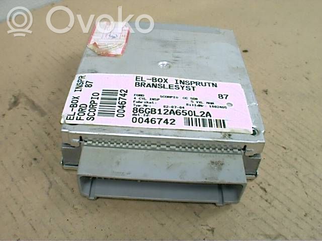 Įpurškimo valdymo blokas   86GB12A650L2A