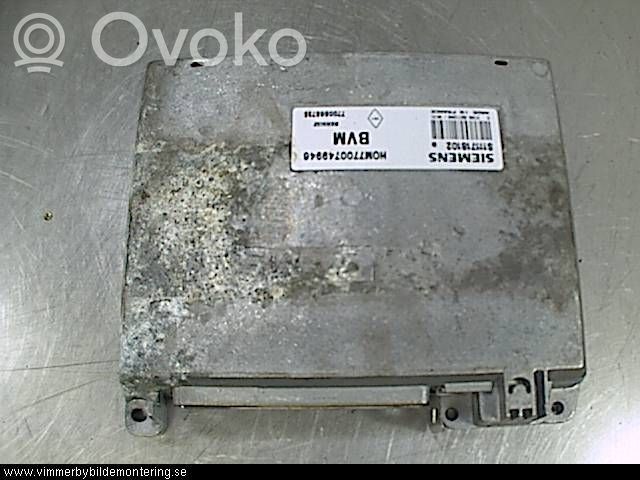 Renault Clio I Unitate/modul comandă injecție 