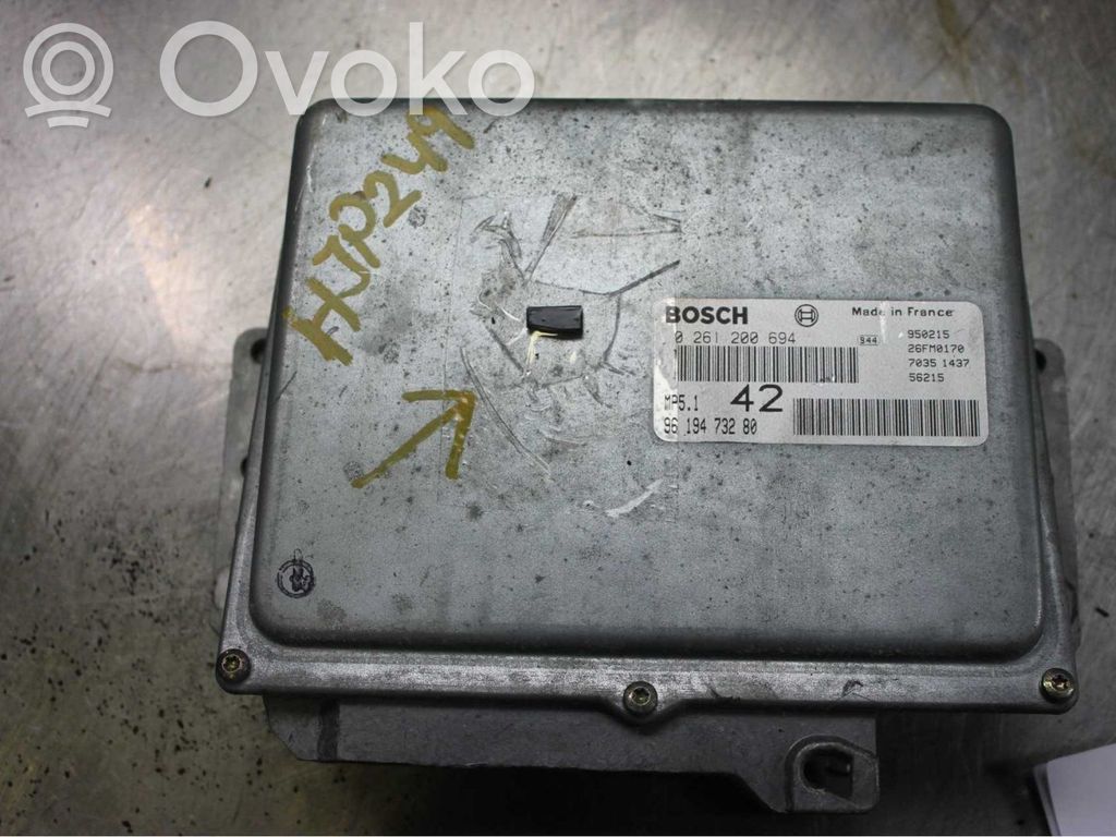 Peugeot 306 Unité de commande / module d'injection 