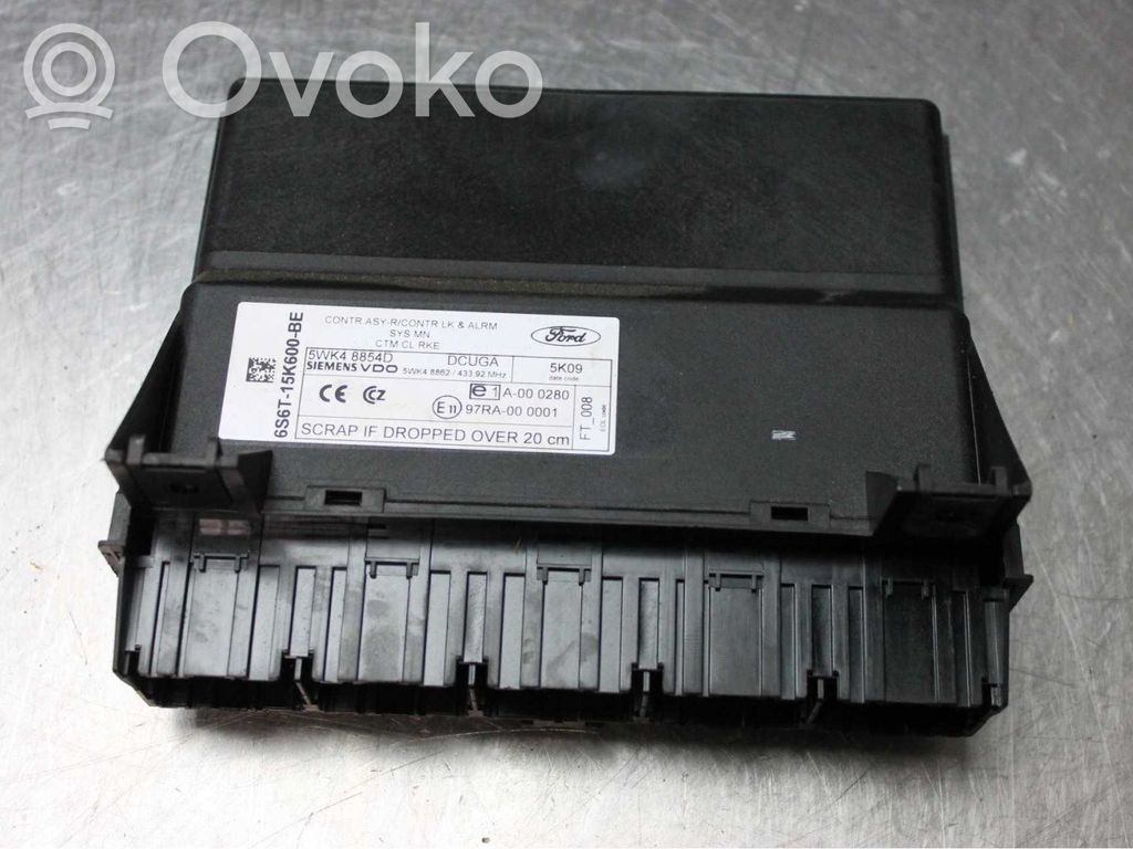 Ford Fiesta Door central lock control unit/module 