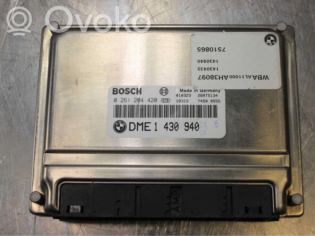BMW 3 E46 Injection control unit/module 