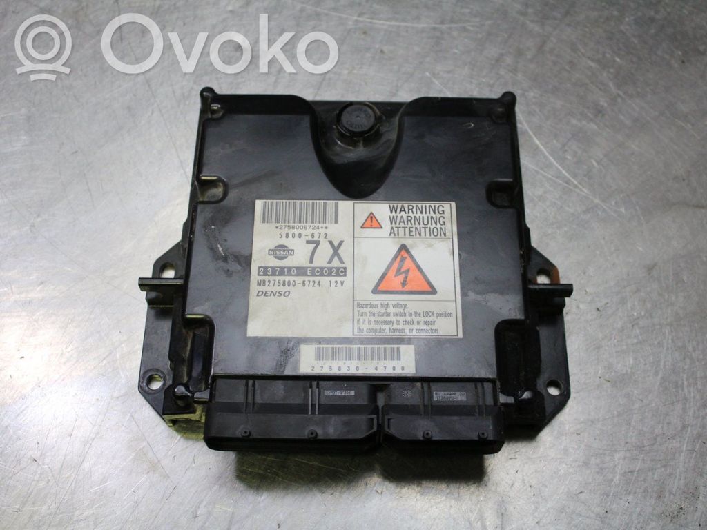 Nissan Navara D40 Injection control unit/module 