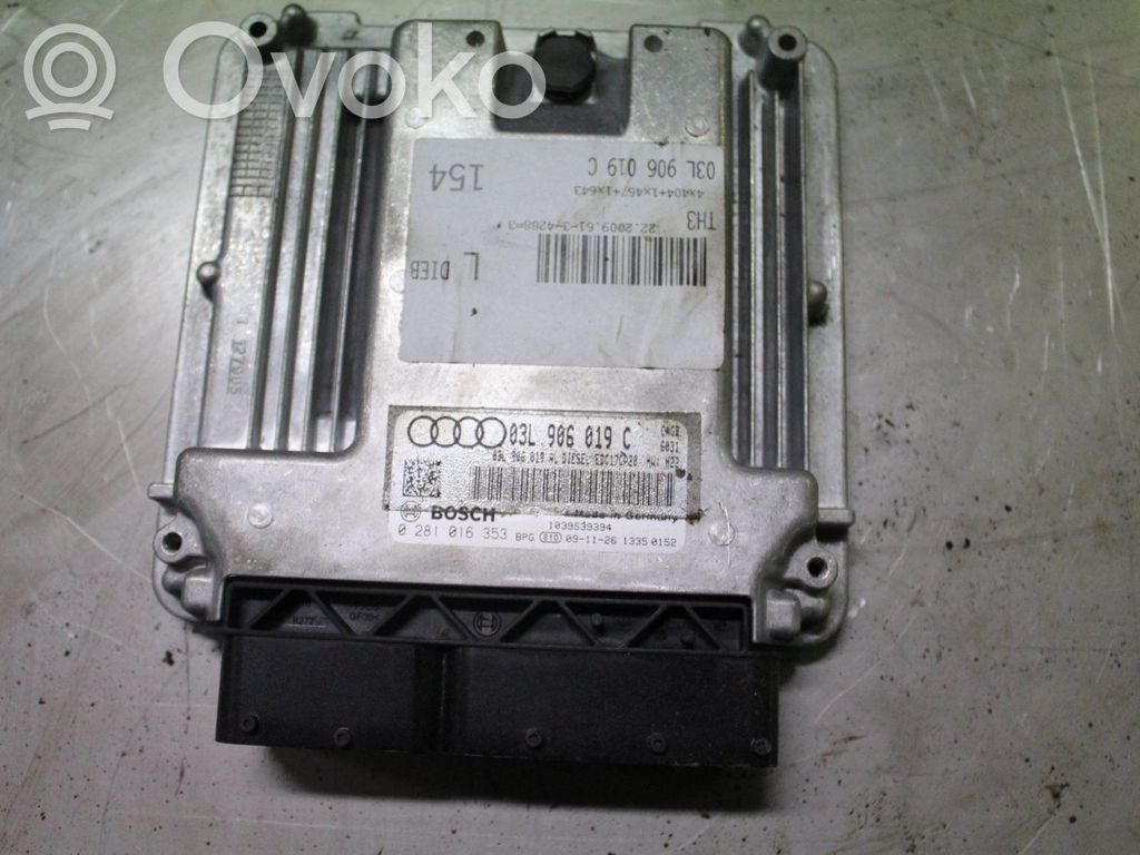 Audi A4 S4 B8 8K Unitate/modul comandă injecție 
