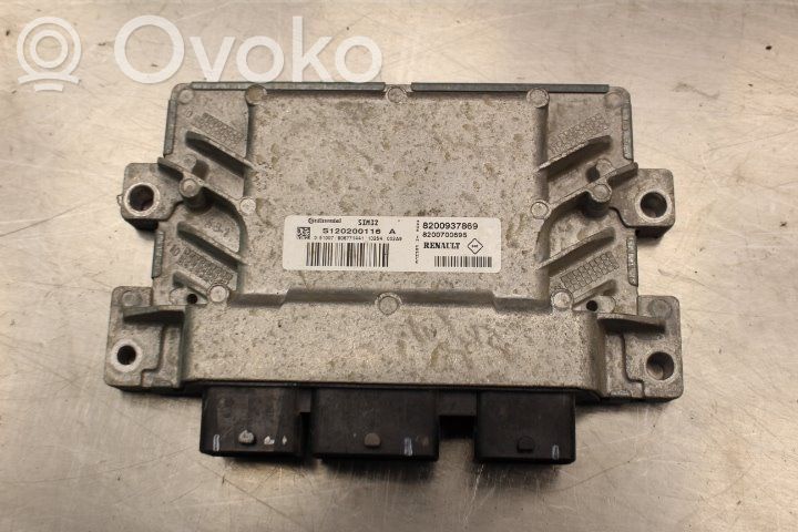 Unidad de control/módulo de la inyección   8200700695,S120200116A,8200937869