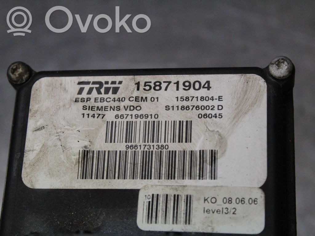 Citroen C6 ABS Blokas 