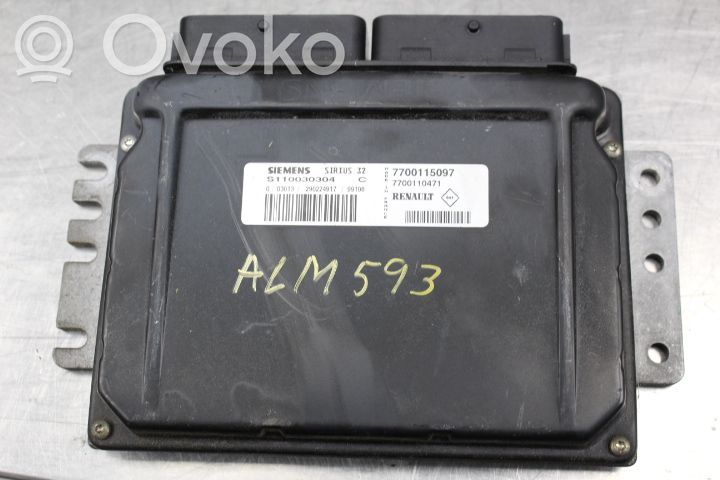 Renault Clio II Injection control unit/module 