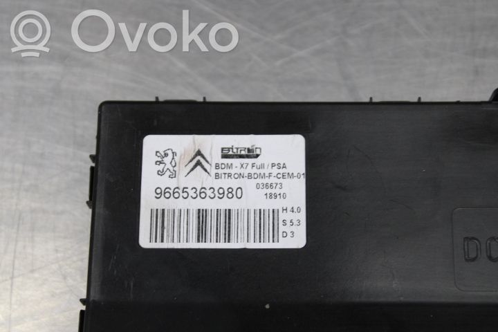 Autres unités de commande / modules   9665363980