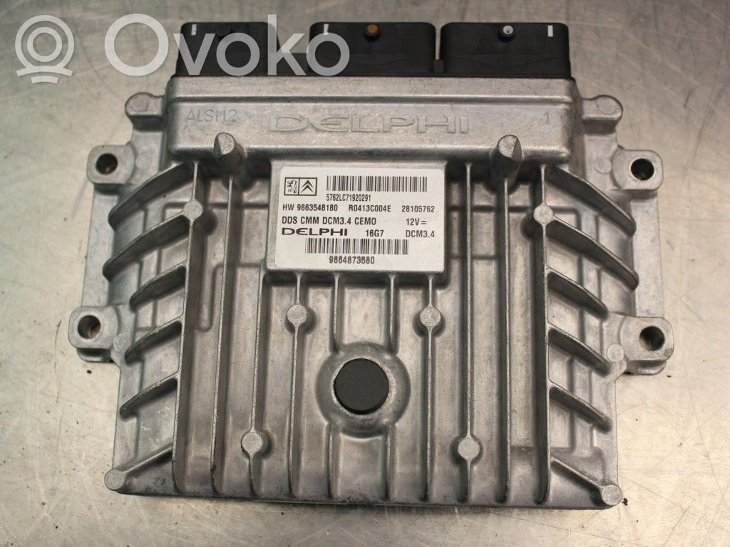 Peugeot 307 Injection control unit/module 