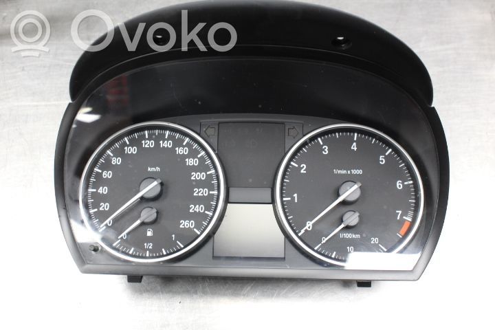 BMW 3 E90 E91 Speedometer (instrument cluster) 