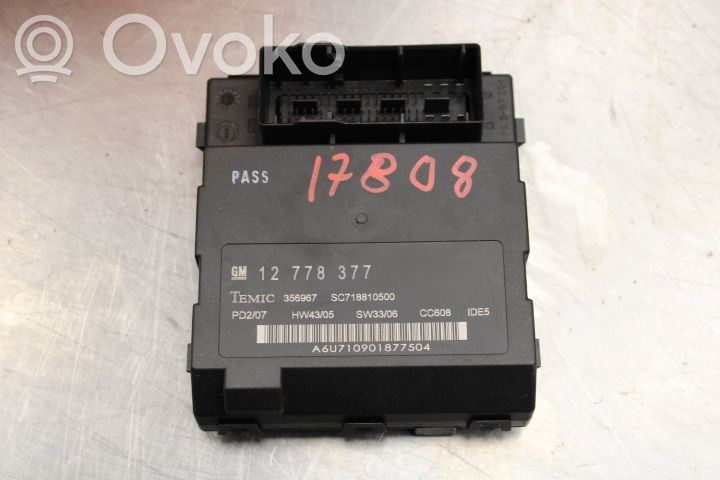 Autres unités de commande / modules   12778377