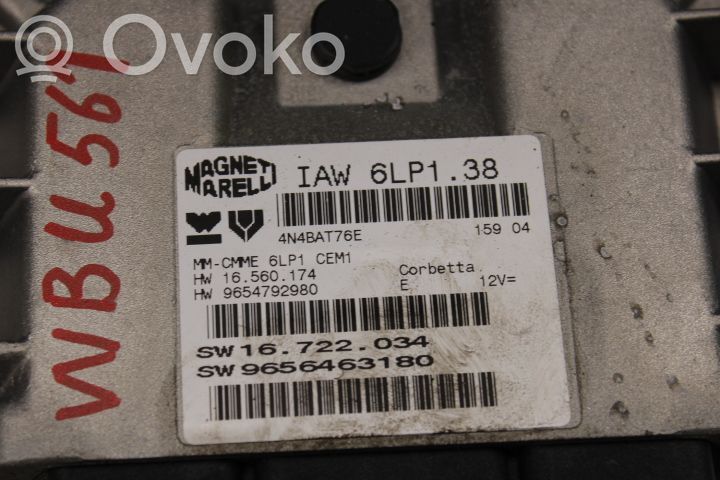 Peugeot 307 Sterownik / moduł wtrysku 