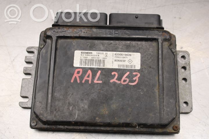 Renault Clio II Injection control unit/module 