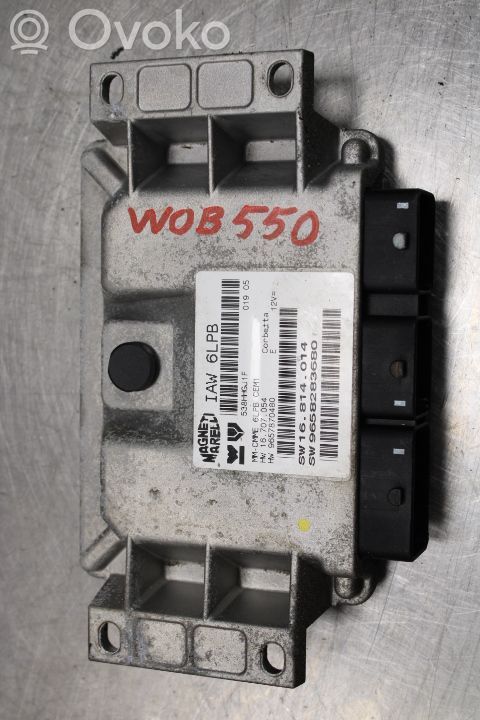Injection control unit/module   9658283680