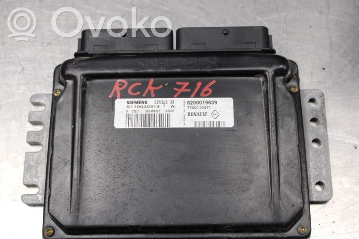 Renault Clio II Injection control unit/module 