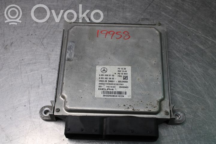 Mercedes-Benz E W212 Injection control unit/module 