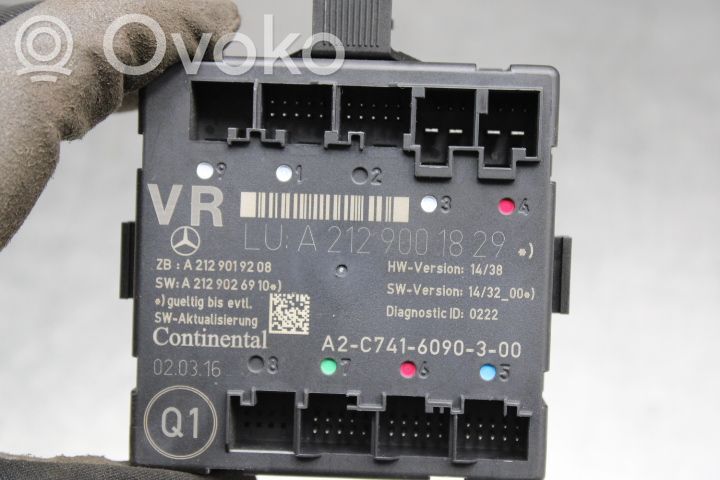 Unidad de control/módulo de la puerta   A2129001829