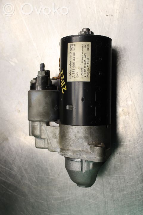 Mercedes-Benz Sprinter W906 Electromotor 