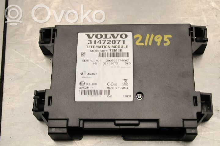 Other control units/modules   31472071