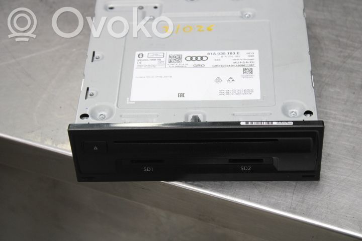 Audi A3 S3 8V Panel / Radioodtwarzacz CD/DVD/GPS 