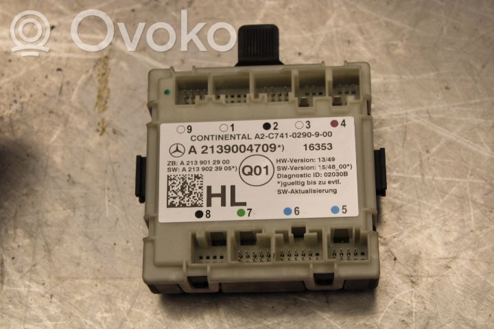 Oven ohjainlaite/moduuli   A2139004709